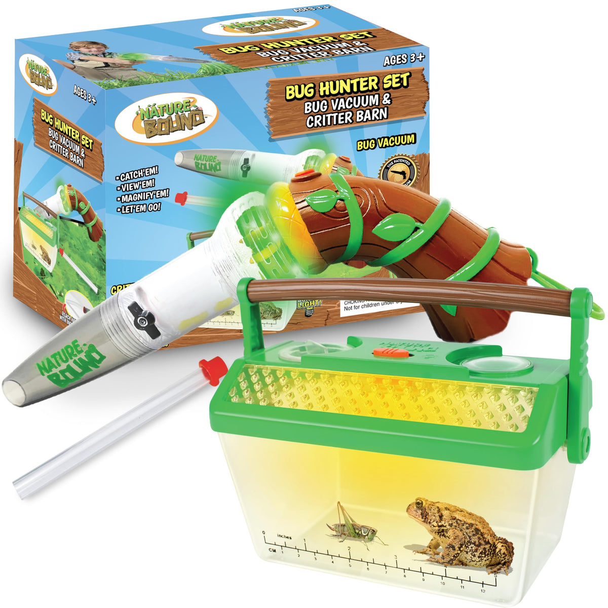 Nature Bound Bug Catcher core magnification reveals tiny insects for observation