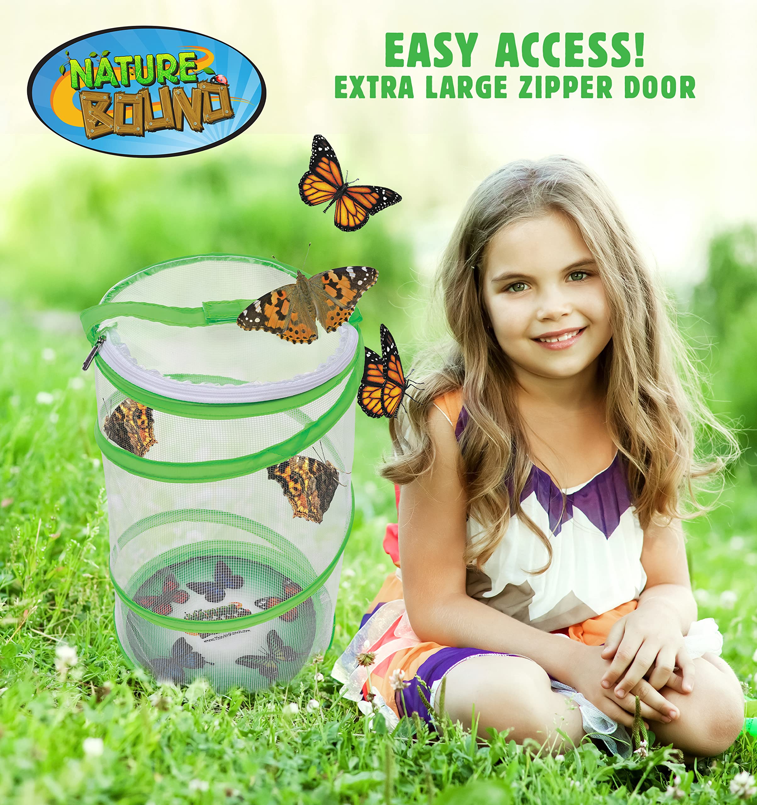 Nature Bound butterfly growing kit child-learning supports hands-on STEM exploration