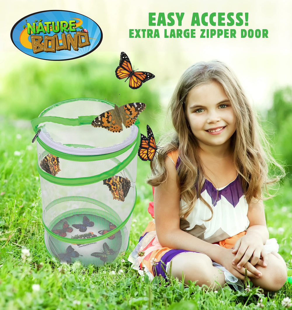Nature Bound butterfly growing kit child-learning supports hands-on STEM exploration