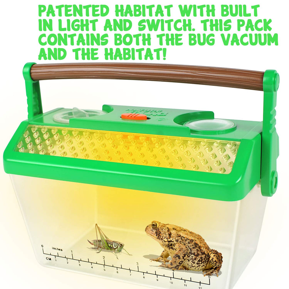 Nature Bound kid-friendly vacuum design supports safe, mess-free play.