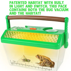Nature Bound kid-friendly vacuum design supports safe, mess-free play.