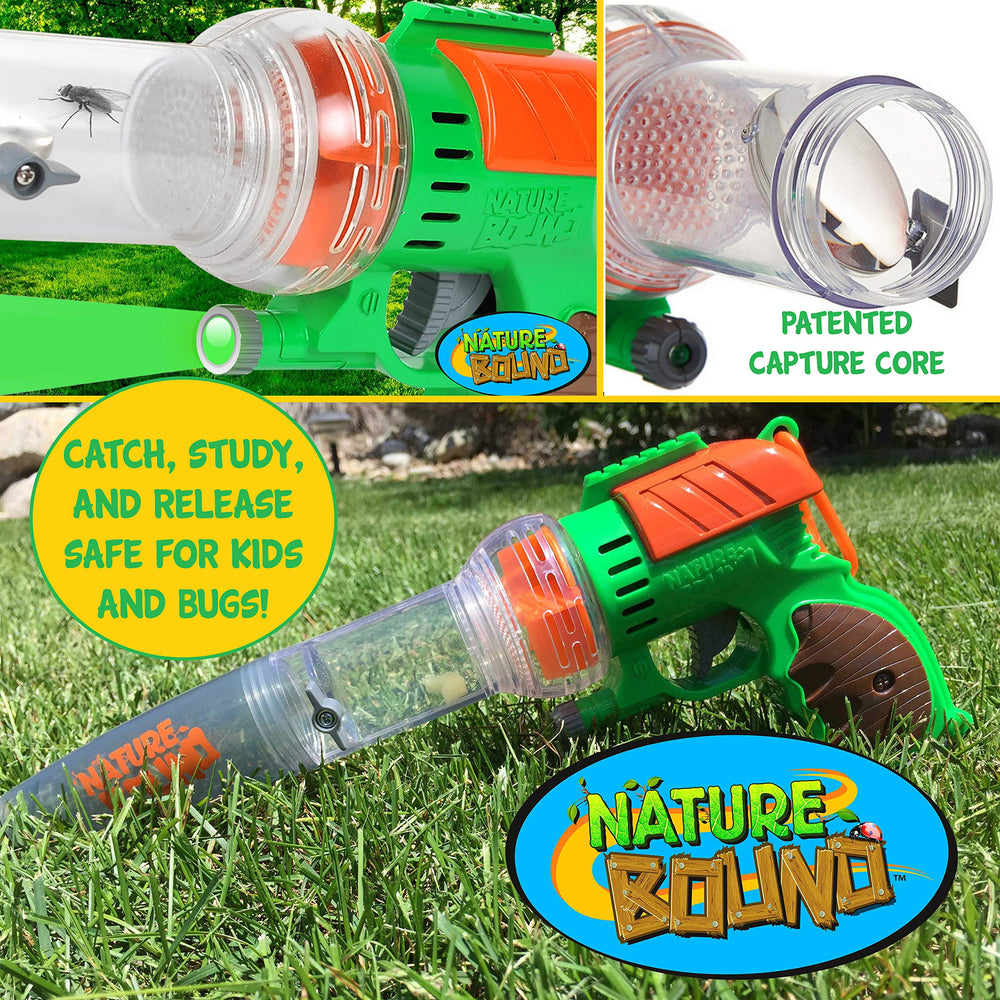 Nature Bound LED light in action aiding low-light bug viewing.