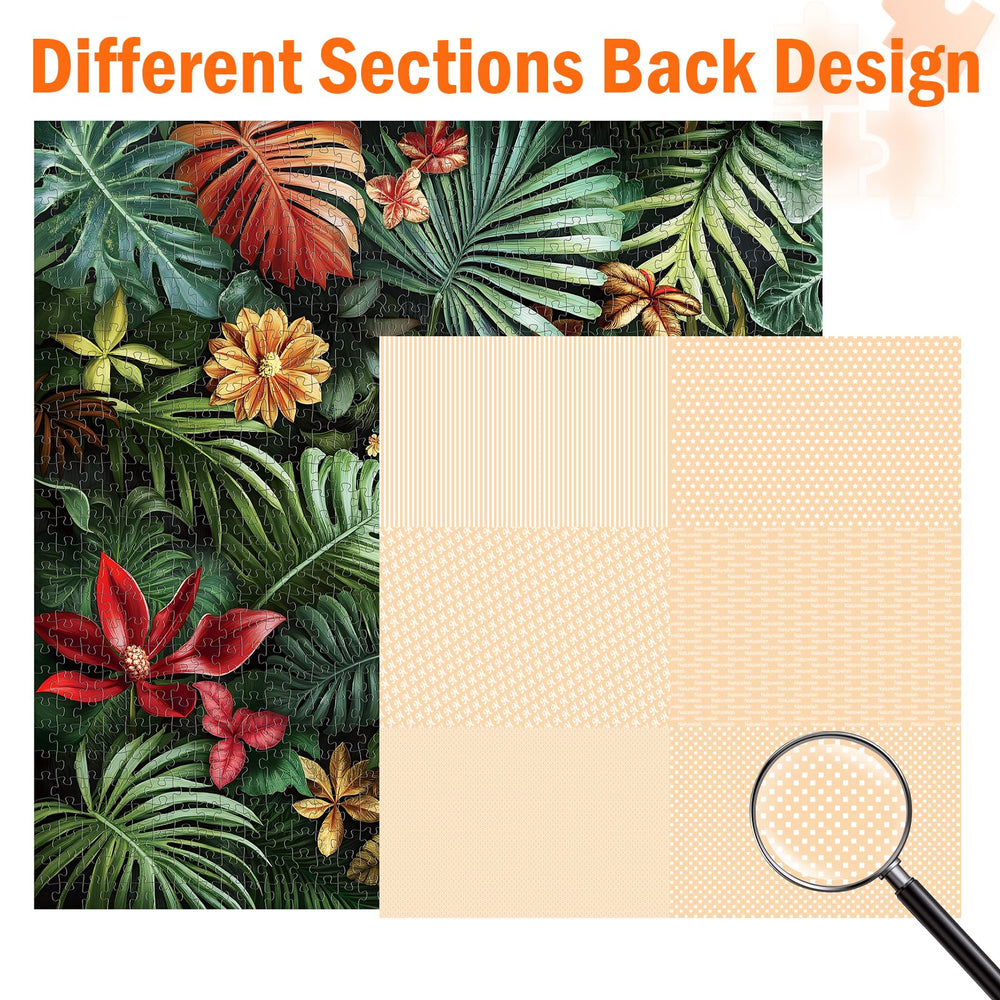 Naturelish puzzle with locking pieces for smooth assembly and satisfying completion.