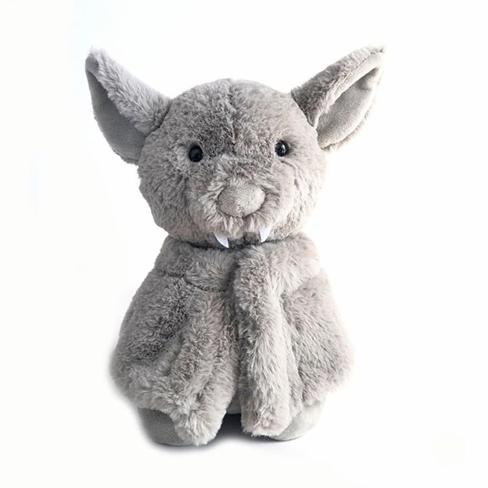 NatureMan plush bat enhances Halloween decor with friendly charm.