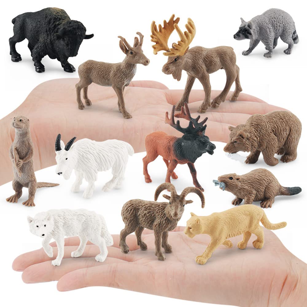 NatureMan wolf figurine for imaginative play and diorama scenes.