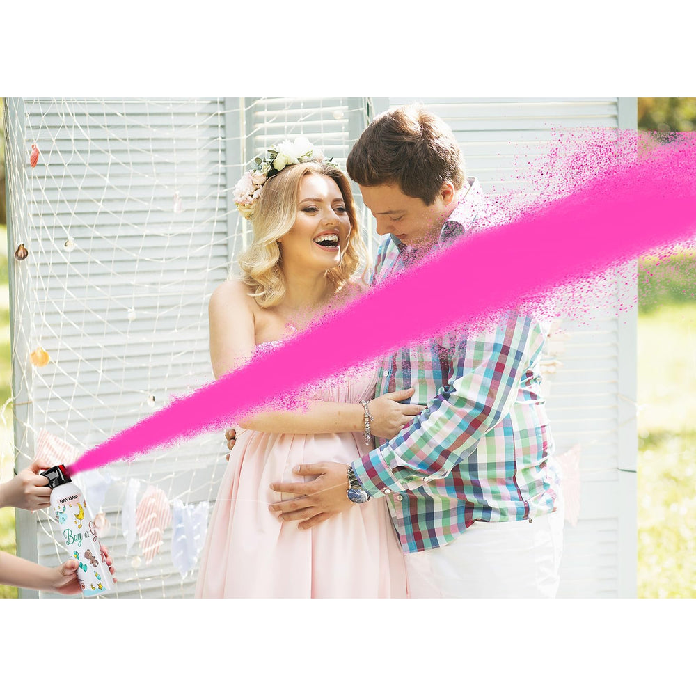 Navuaip biodegradable cornstarch pink smoke powder for eco-friendly celebration