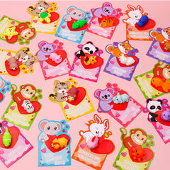 NAWITDA Valentine party favors double as keepsakes and fun classroom prompts.