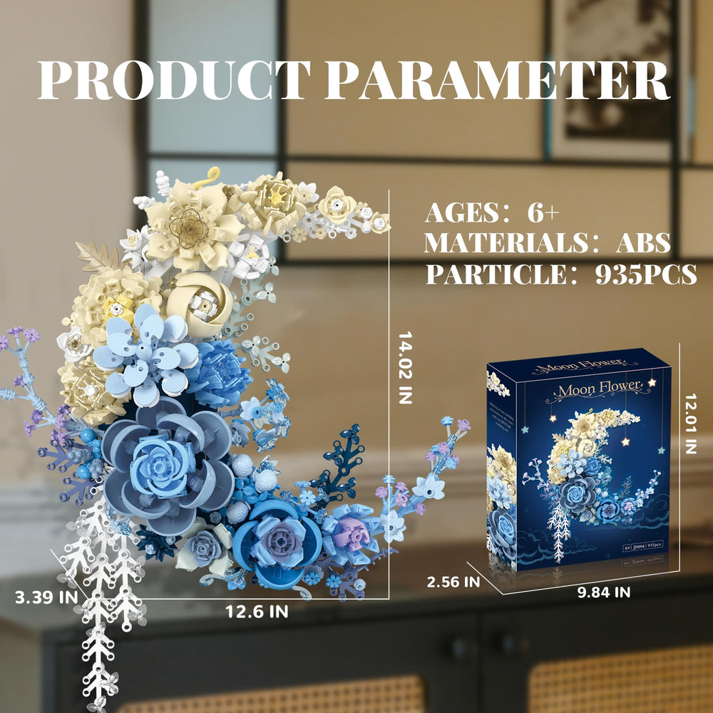 Nayihoop Moon Flower set camellias enhances office ambiance with floral charm.