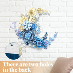 Nayihoop Moon Flower set color guide helps easy assembly.