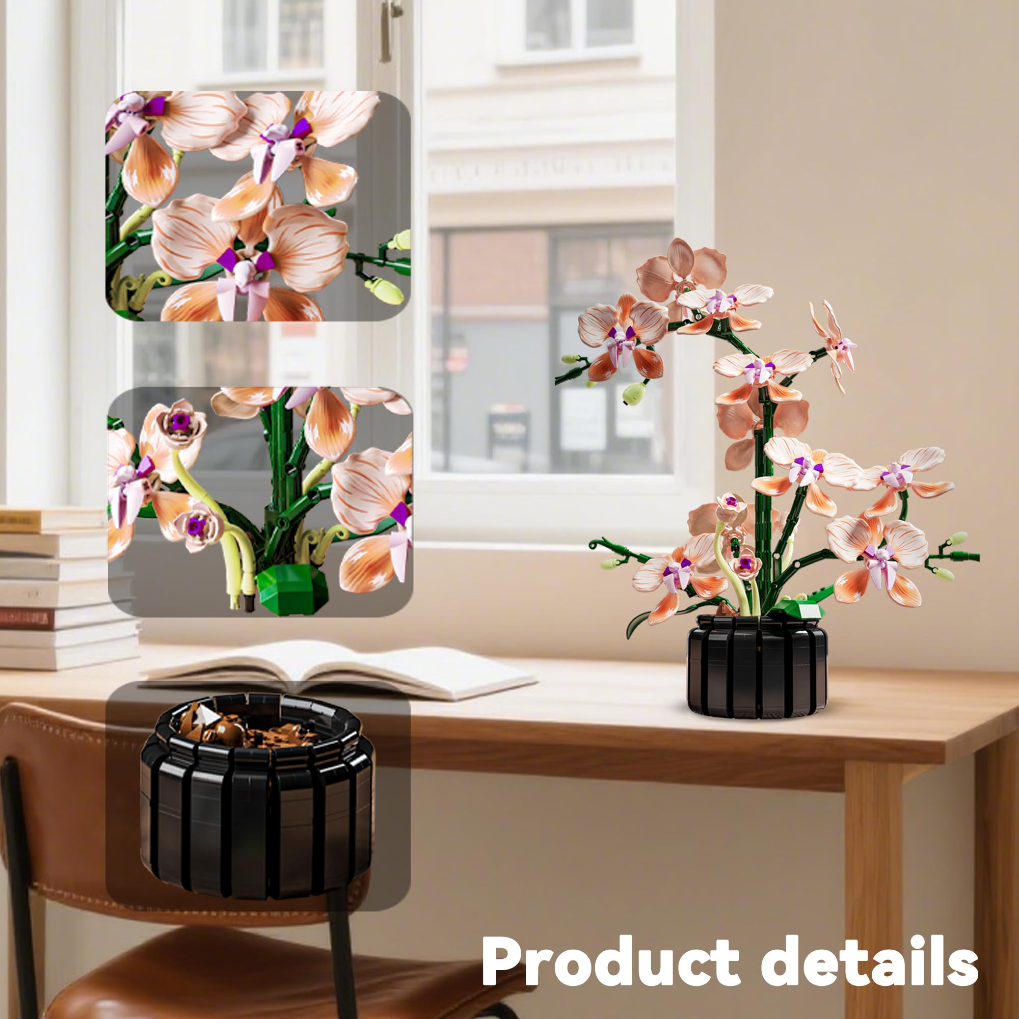 Nayihoop Orchid bedroom decor accent brings subtle elegance