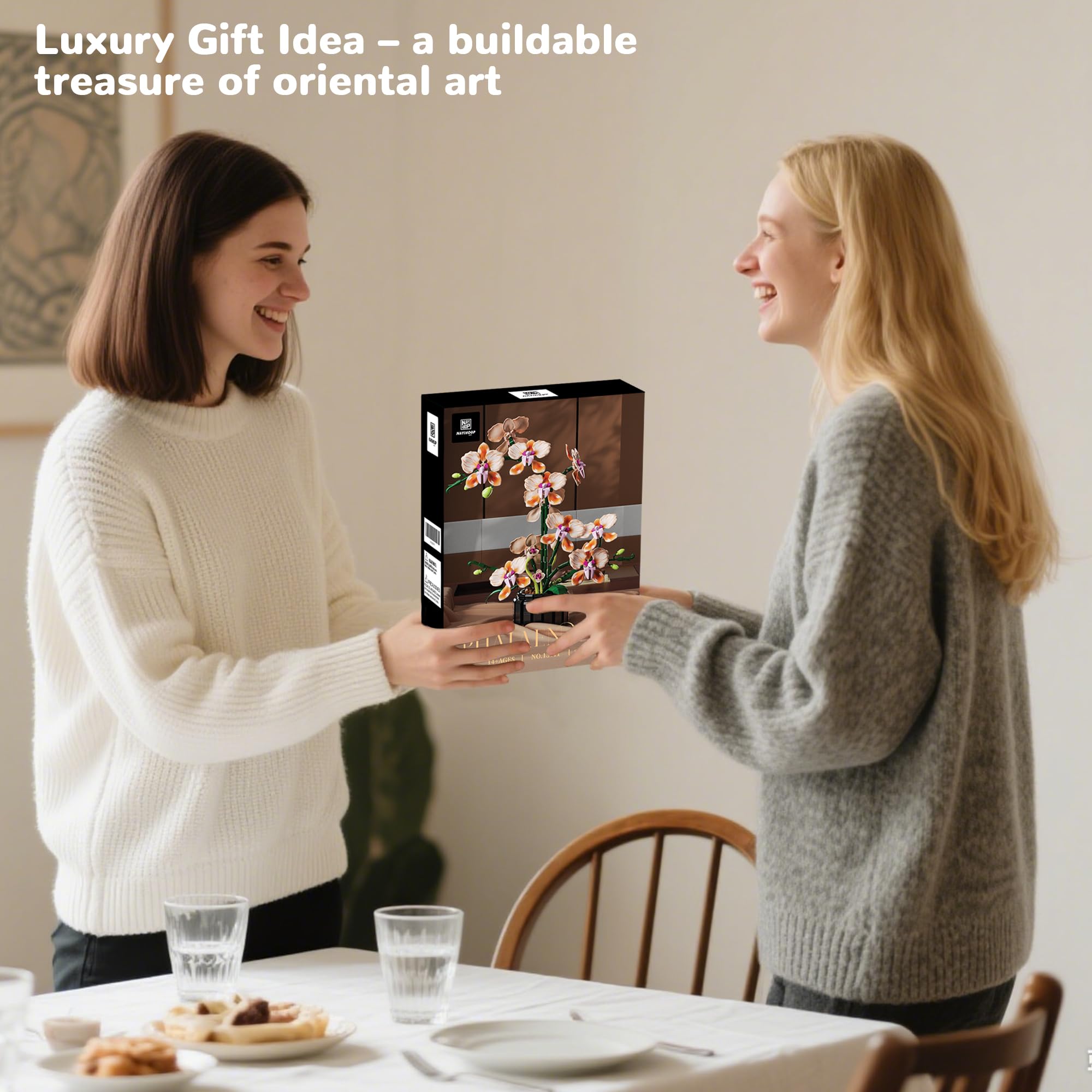 Nayihoop Orchid gift packaging suitable for gifting to plant lovers
