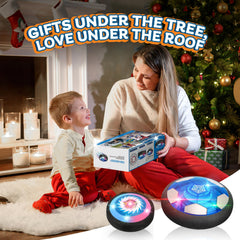 Nazano LED glow hover ball enhances nighttime play and visibility