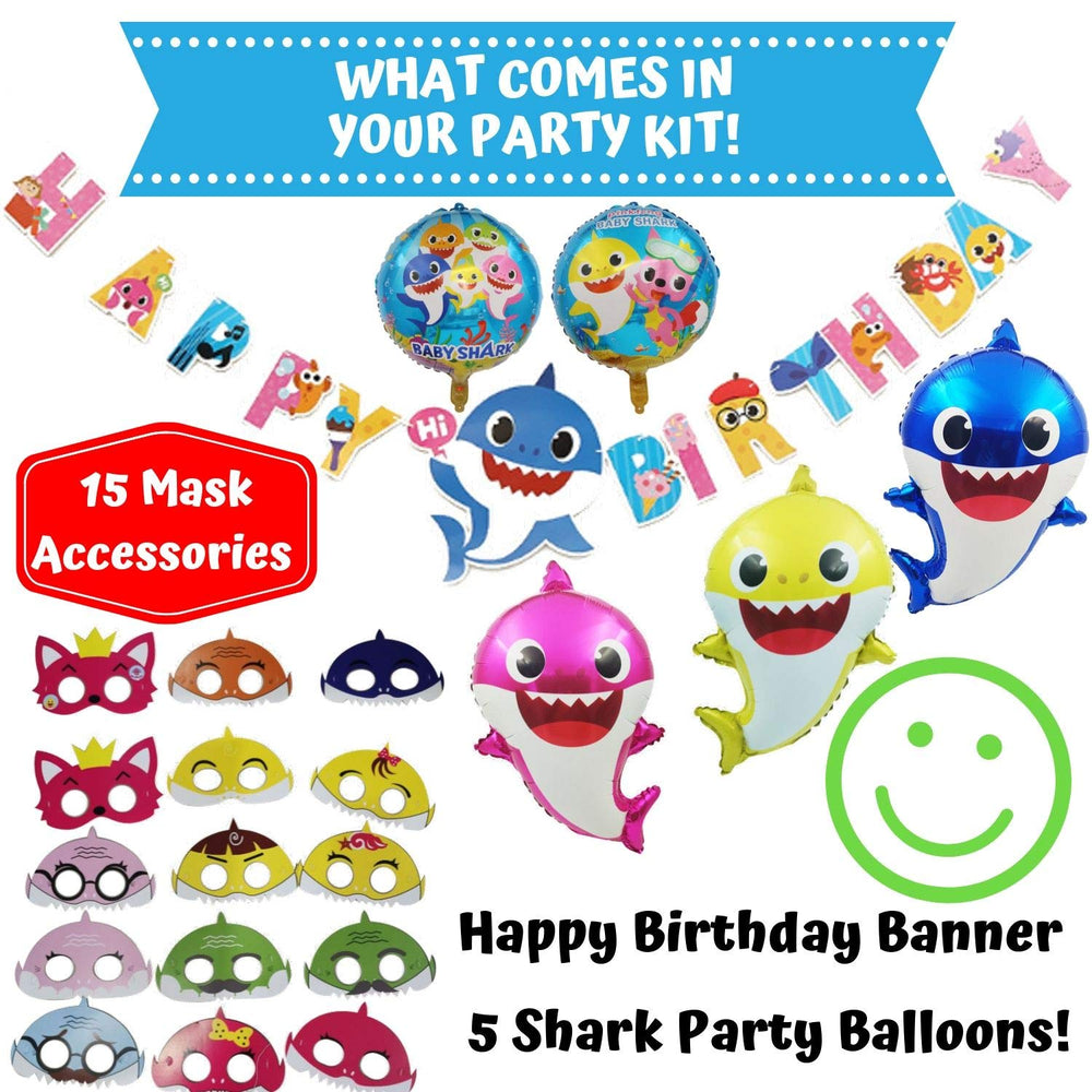 NBC Customs Shark headbands provide playful accessories for guests and photos.