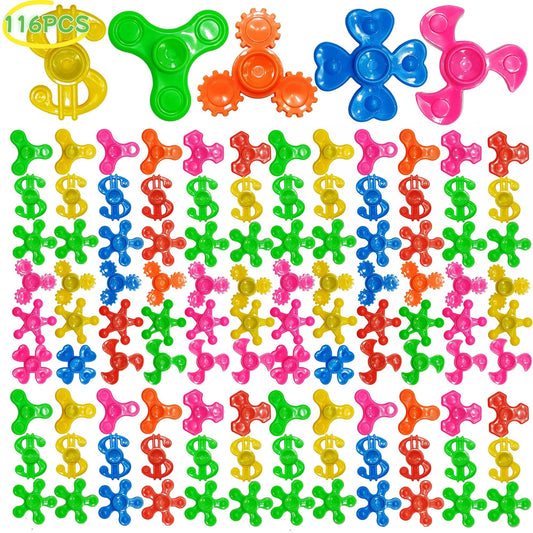 Nbguigdstr mini fidget spinner bulk pack in vibrant colors for parties