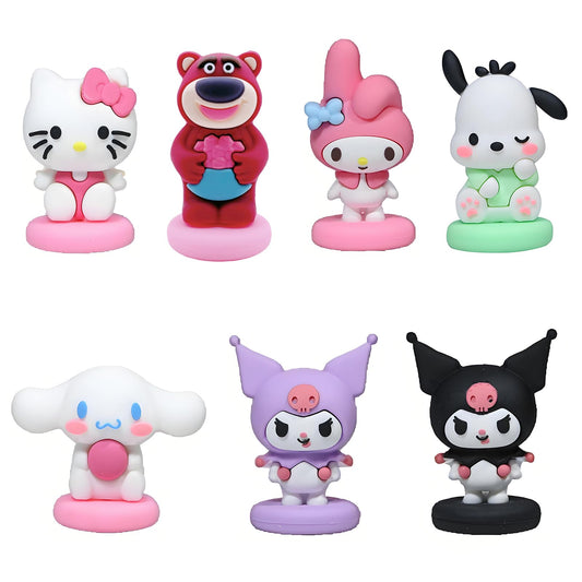 NBHUZEHUA cute anime figures cake toppers perfect for desserts