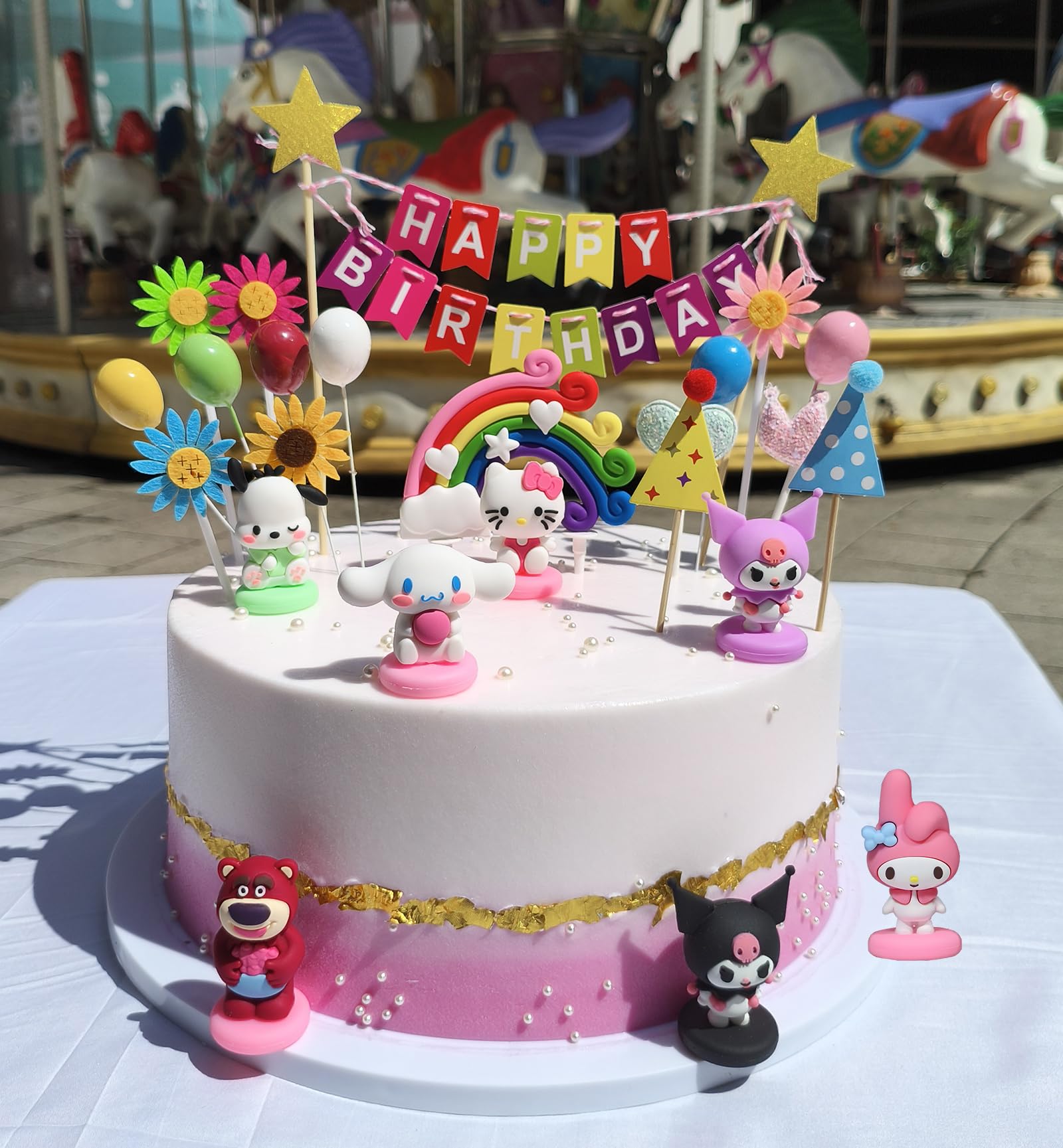 NBHUZEHUA non-toxic materials ensure safe decorating of celebrations