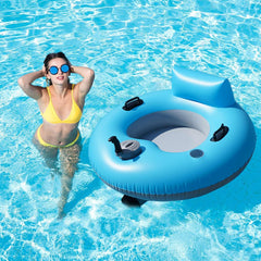 NBJIALIN inflatable tube folds compactly for storage