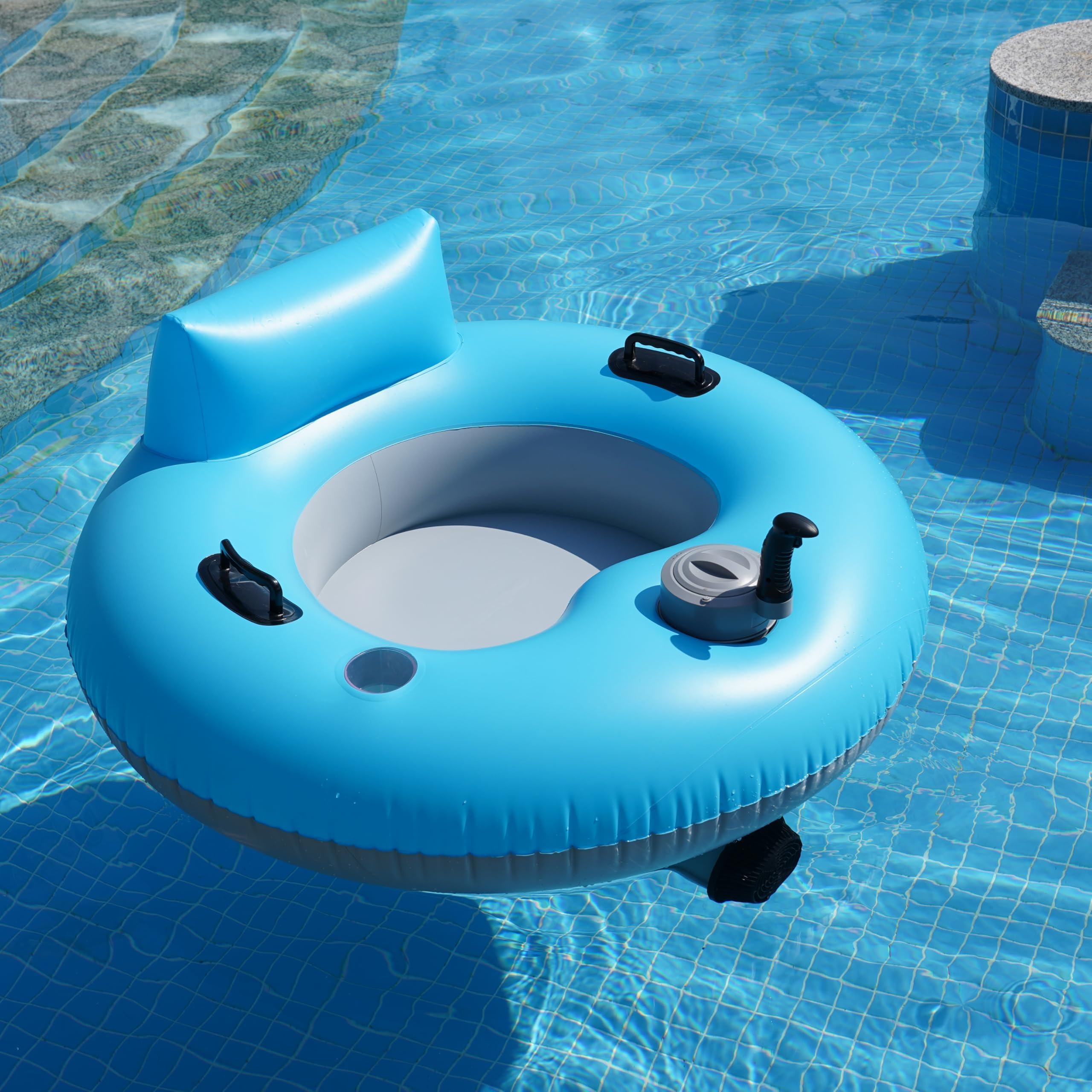 NBJIALIN river tube with high-torque motor and steering