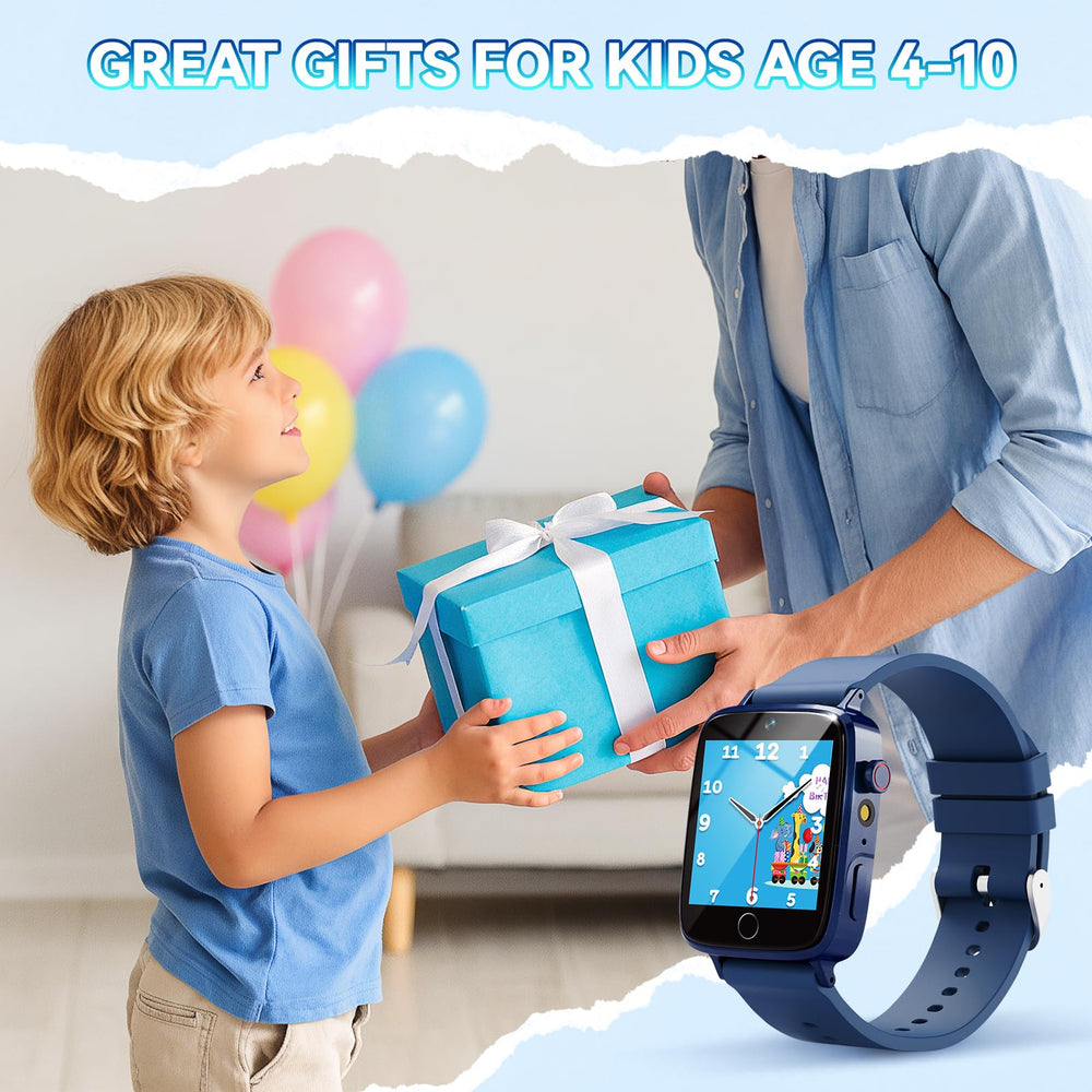 NBKLS Kids Smart Watch adjustable strap fitting growing wrists