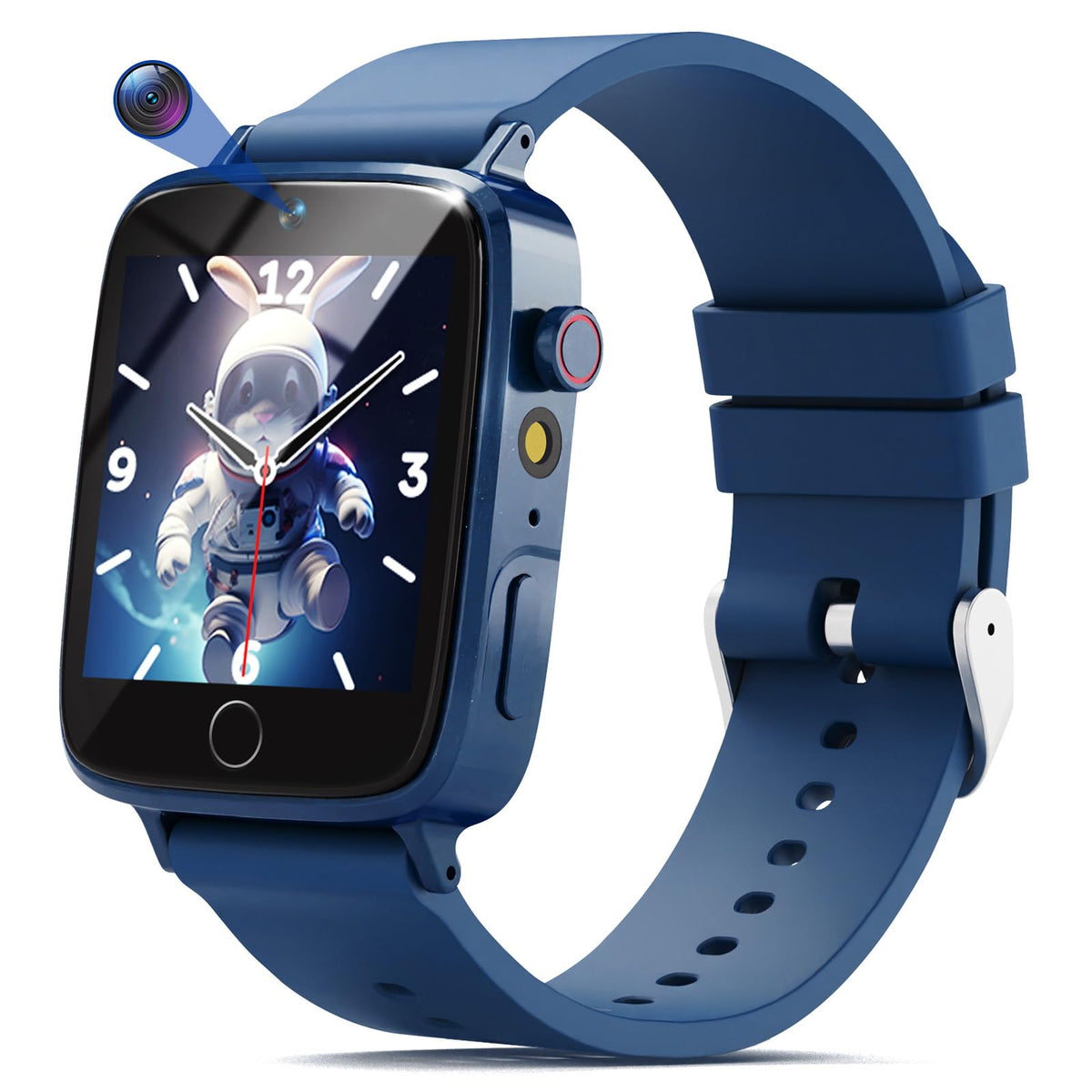NBKLS Kids Smart Watch front view showing kid-friendly design for daily use