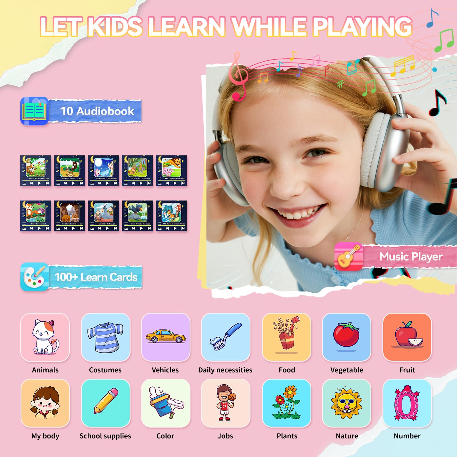 NBKLS Kids Watch audiobooks library encourages imagination during commutes.
