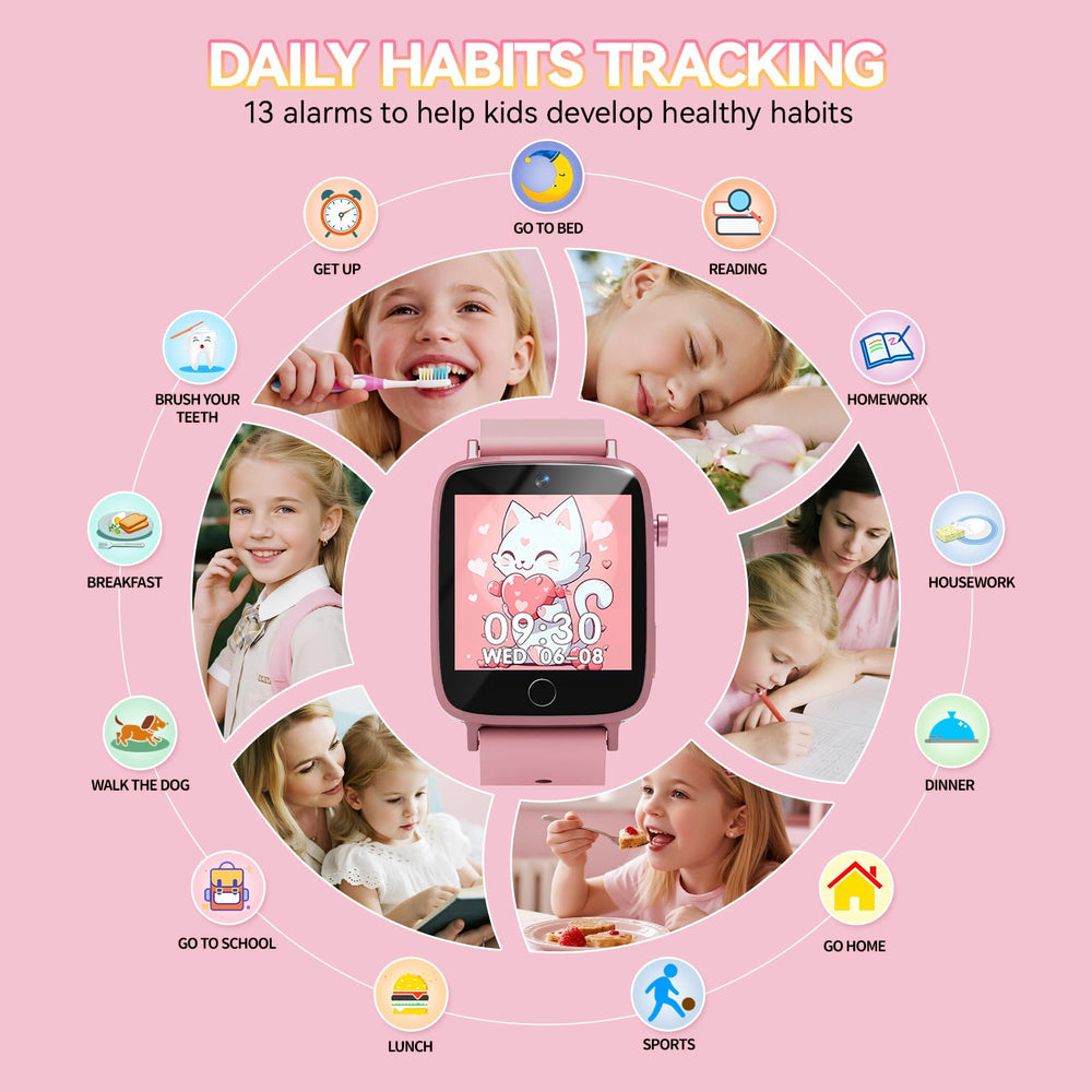 NBKLS Kids Watch durable frame and screen protector for daily wear.