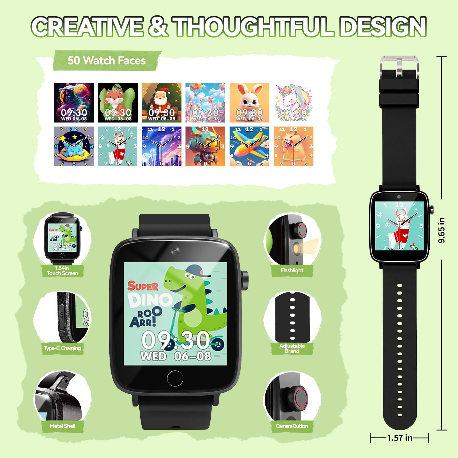 NBKLS Kids Watch educational games boost thinking and creativity.