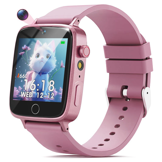 NBKLS Kids Watch front view with color screen for learning and play.