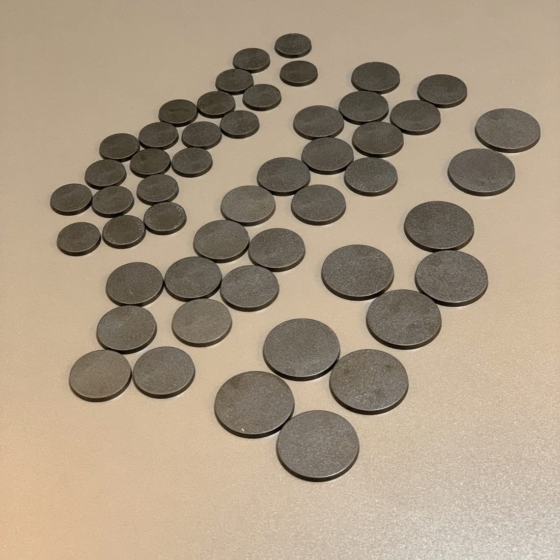 NC EBCO 25mm round base for precise miniature stances on tabletop games