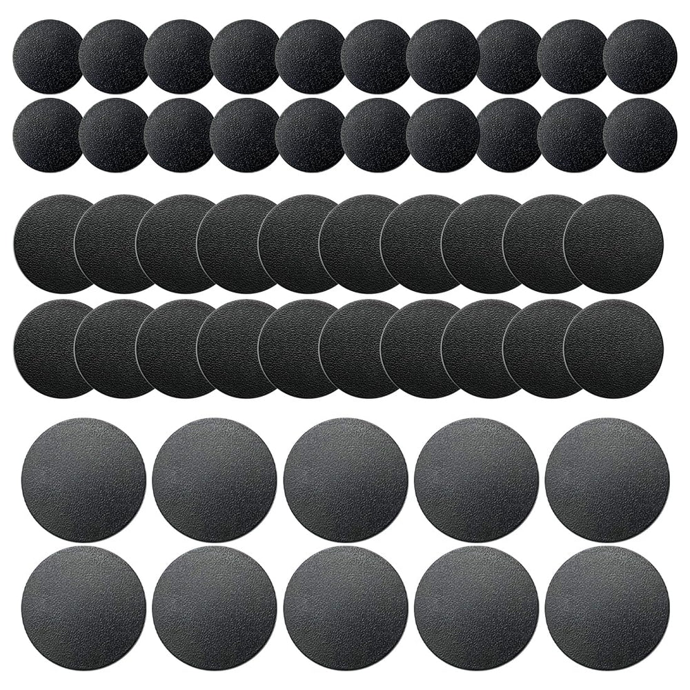 NC EBCO 50pcs round bases in 25mm, 32mm, and 40mm for stable tabletop miniatures