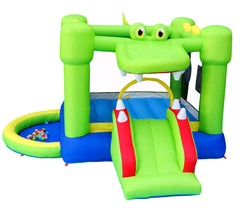 NC storage bag keeps the bounce house neatly organized after use.
