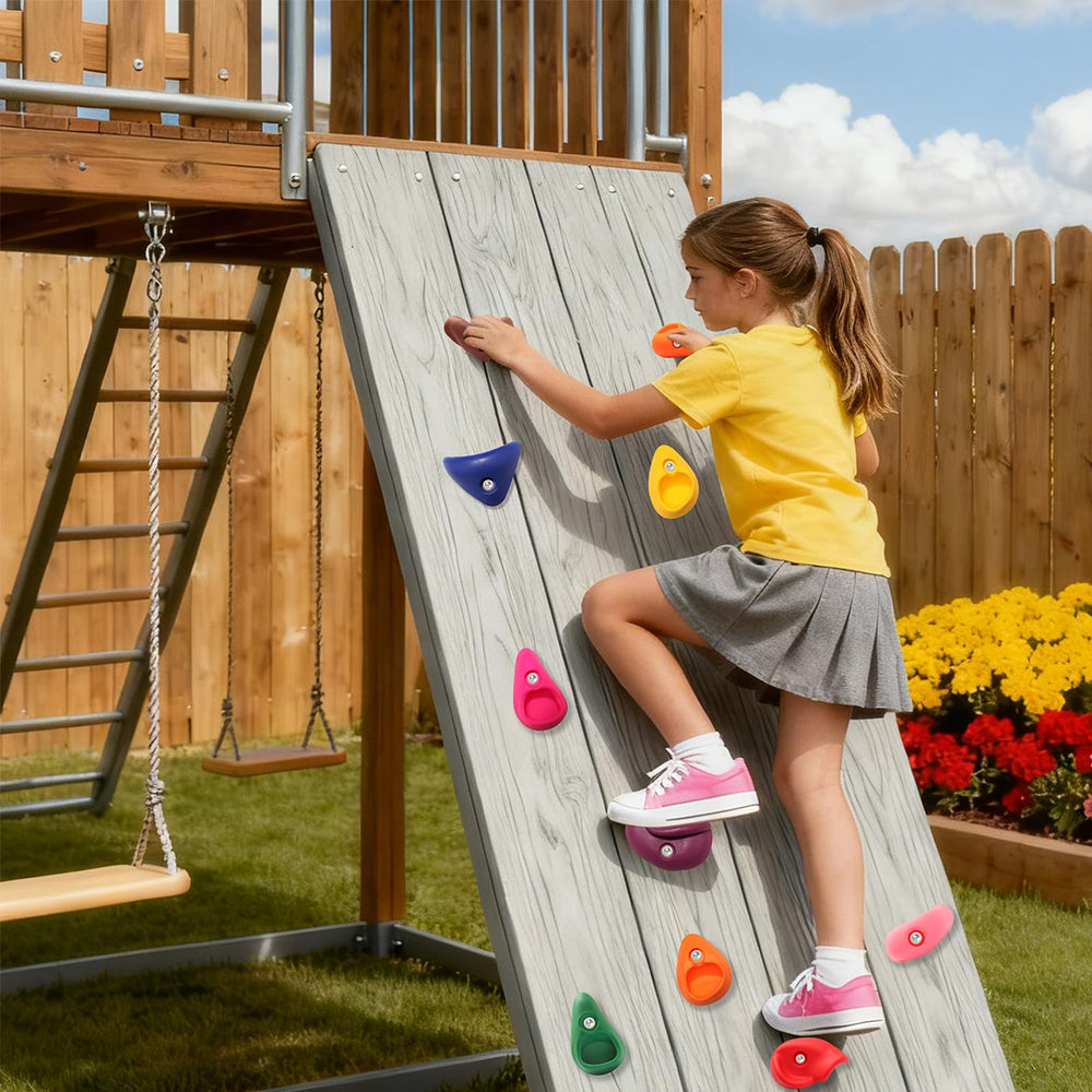 NEATATOU weather-resistant resin keeps colors vivid outdoors.