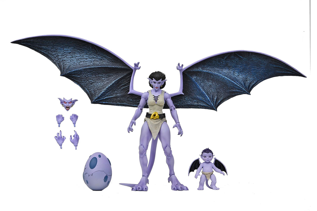 NECA Angela Ultimate Gargoyles figure with wings articulation for dynamic display.