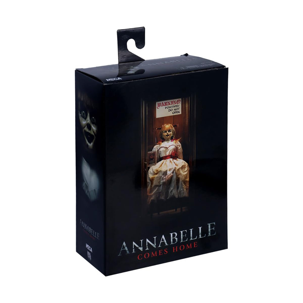 NECA Annabelle Ultimate 7in doll poseability enables dynamic photography.