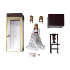 NECA Annabelle Ultimate dress detail emphasizes fabric texture.
