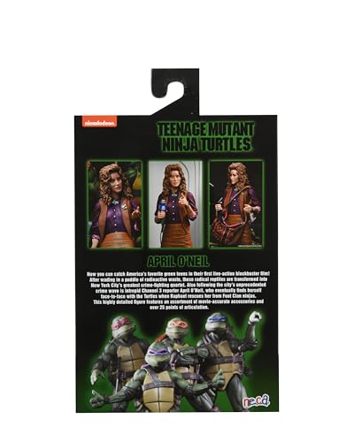 NECA April O'Neil figure Channel 3 microphone accessory for scene recreations
