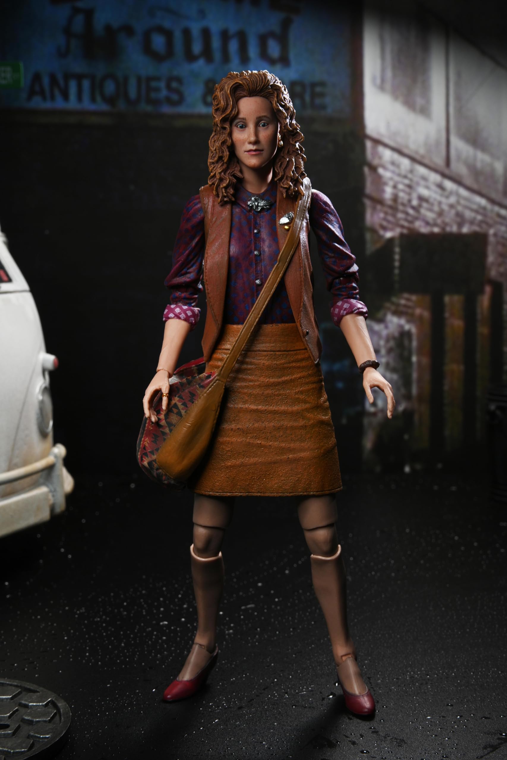 NECA April O'Neil figure close-up emphasizes Judith Hoag likeness