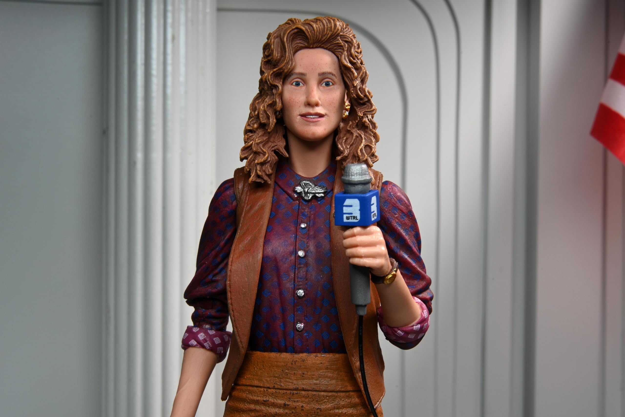 NECA April O'Neil figure sai weapons for action-ready posing