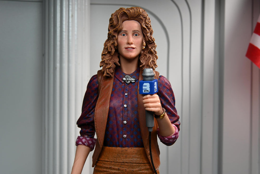 NECA April O'Neil figure sai weapons for action-ready posing