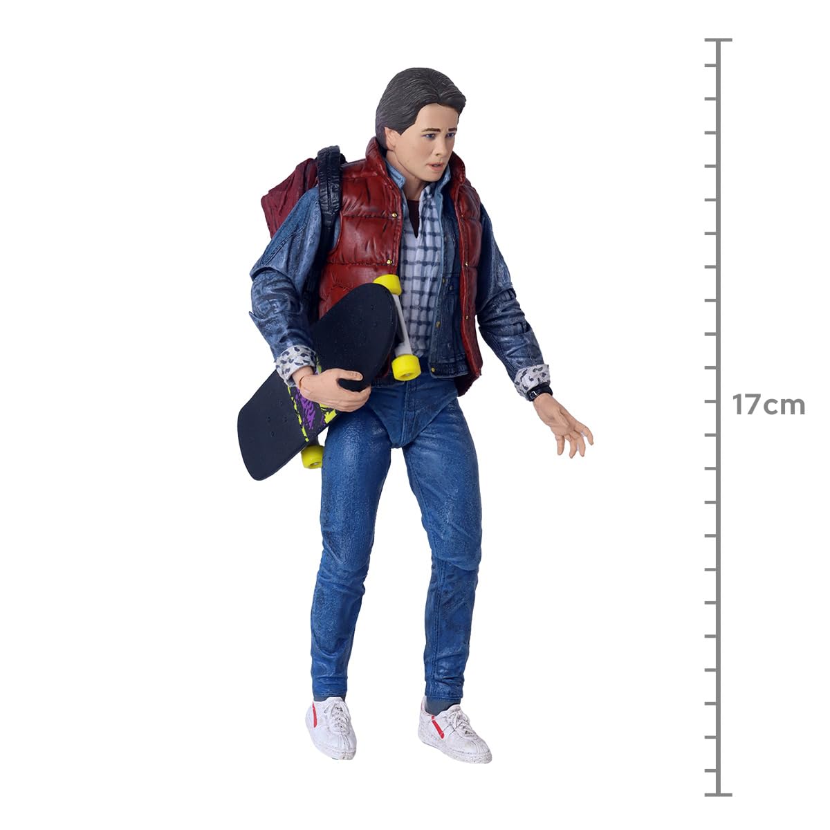 NECA Biff Tannen figure in 1955 setup for dramatic display