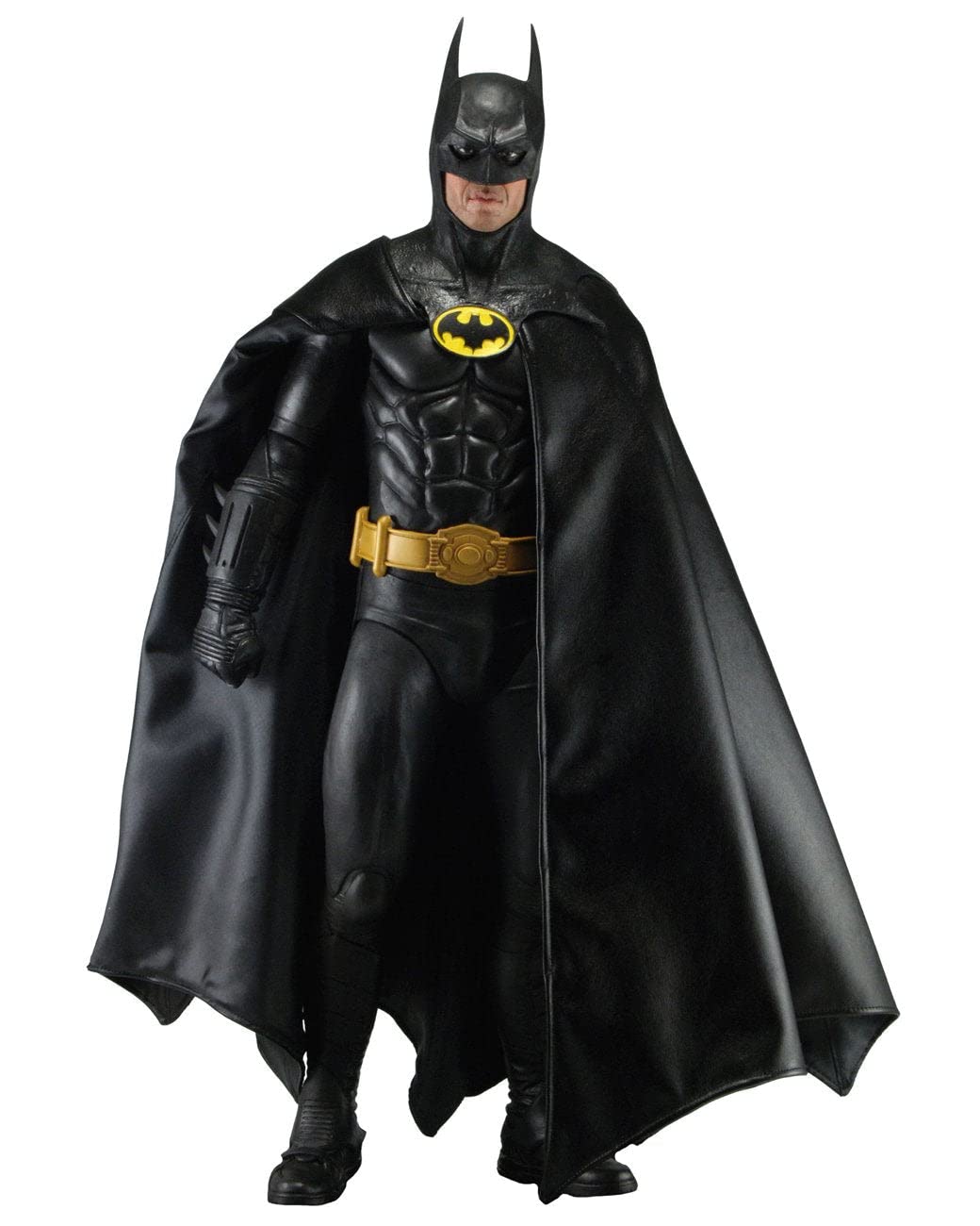 NECA Batman 1989 quarter-scale figure front view for collectors' display and poseability