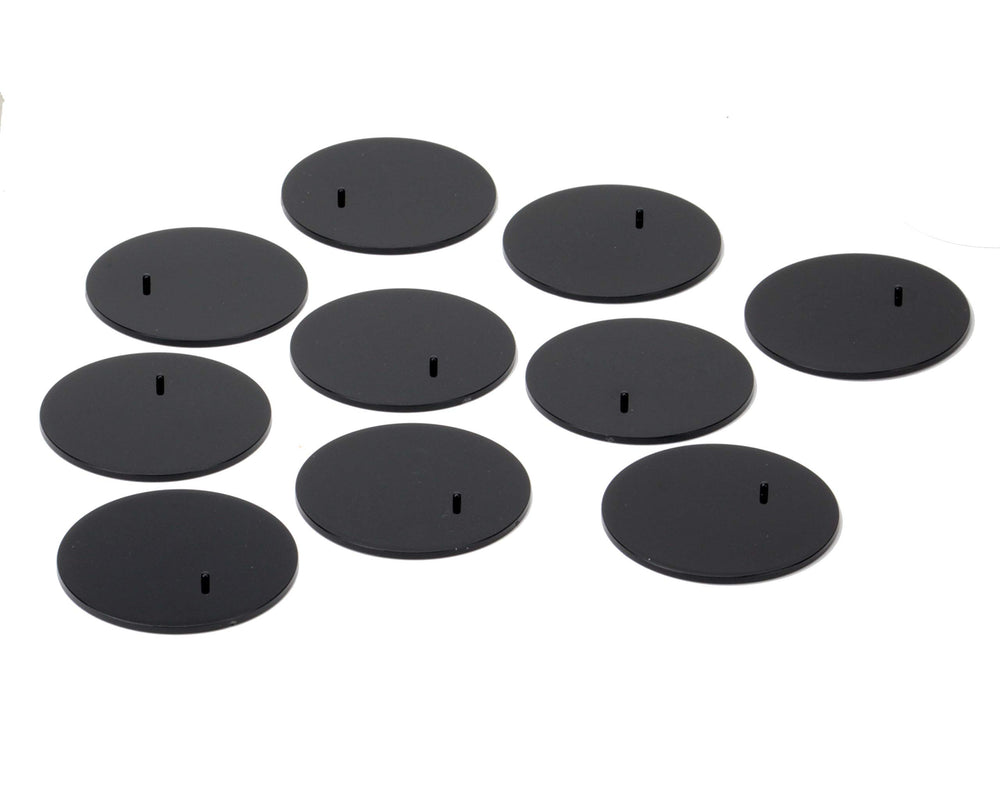 NECA black display stand packaging dimensions shown for planning.