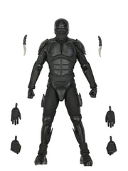 NECA The Boys Black Noir 7in figure front view for display and collection