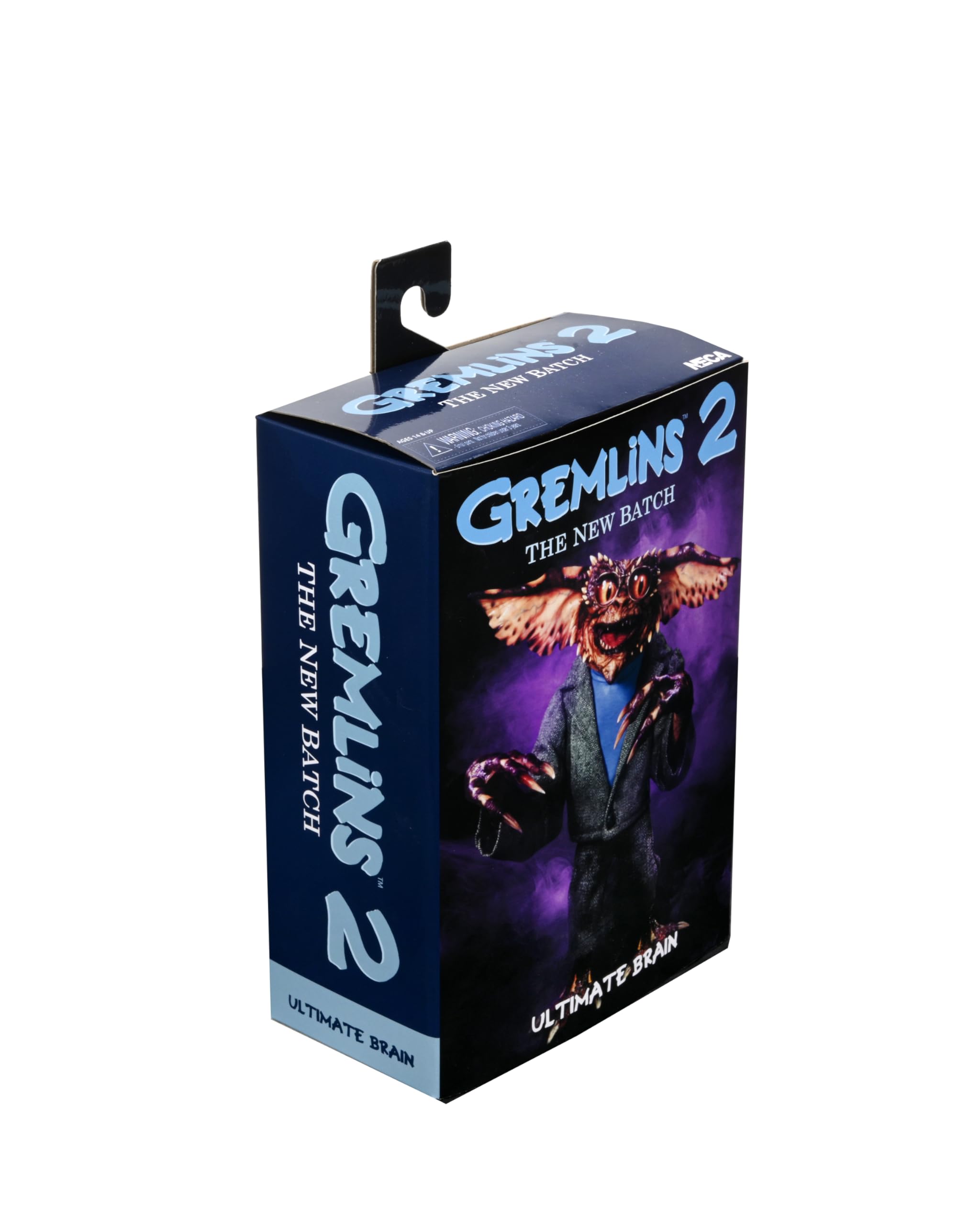 NECA Brain Gremlin with pipe and syringe accessories enhances dramatic dioramas.