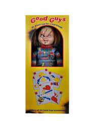NECA Bride of Chucky life-size doll stands 30 inches tall for dramatic display.