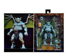 NECA Gargoyles Broadway 7-Inch Figure includes axe and mace for dramatic display setups.