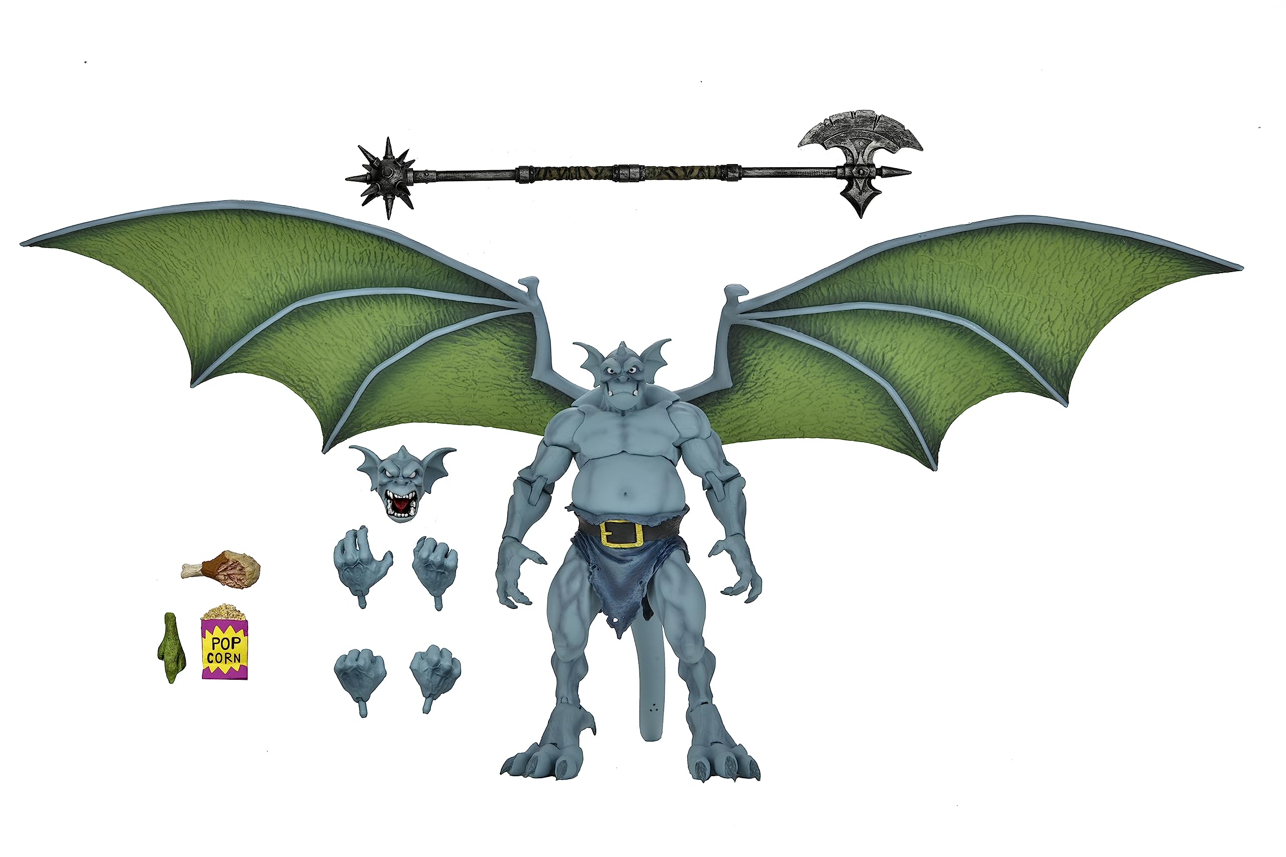 NECA Gargoyles Broadway 7-Inch Figure front view for dynamic display and poseable storytelling.