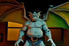 NECA Gargoyles Broadway figure window box packaging designed for easy display.