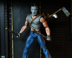NECA Casey Jones 7-Inch figure interchangeable hands for varied action stances.