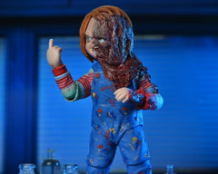 NECA Chucky burnt arm accessory for extra scene-specific customization.